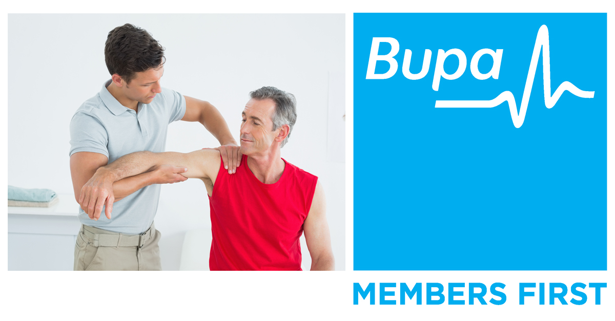 Use your Bupa membership to claim for services in our physiotherapy