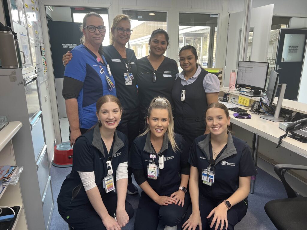 Glenyss Tronoff and her team of nurses